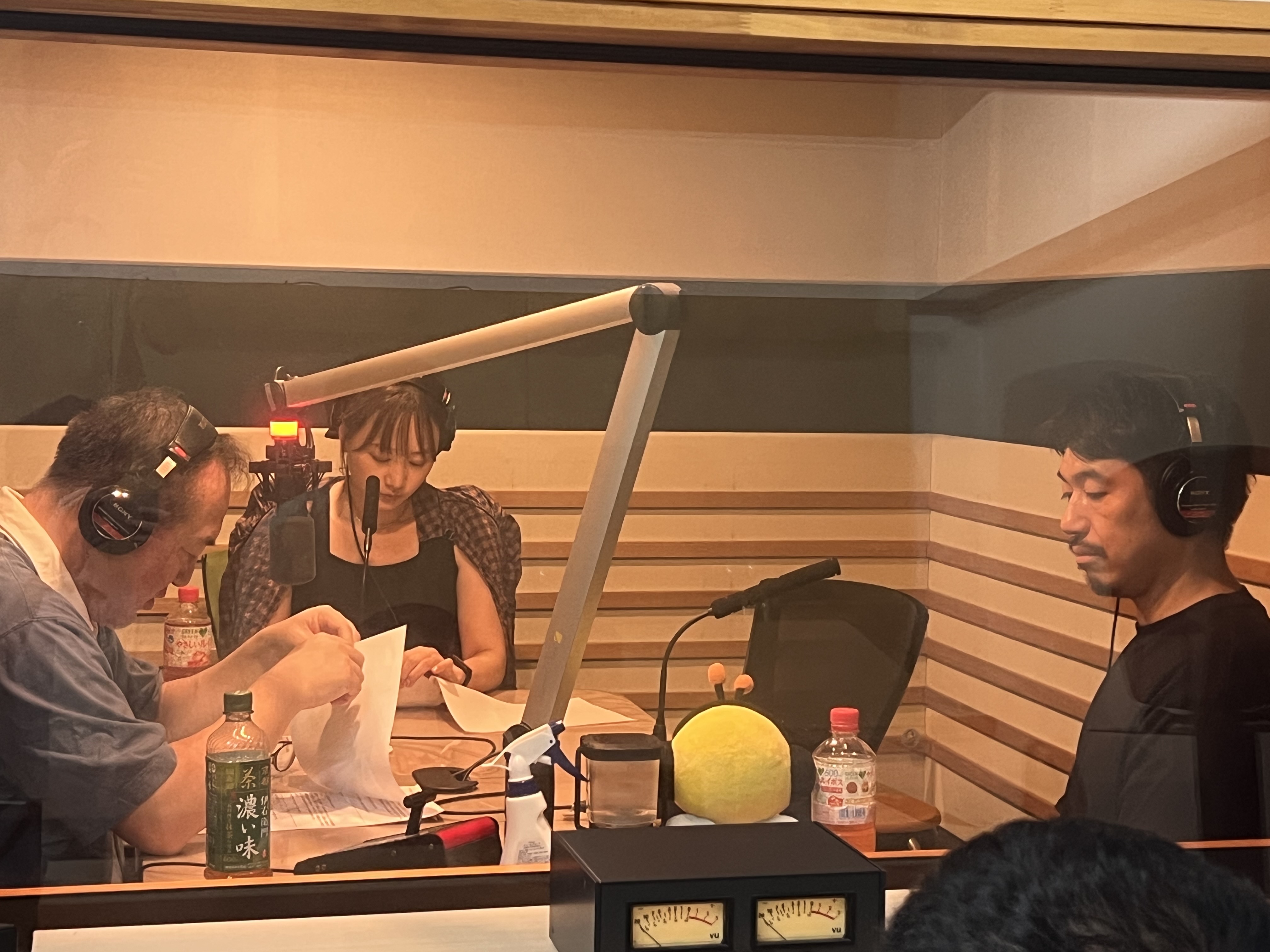 ツナグワラジオ収録風景