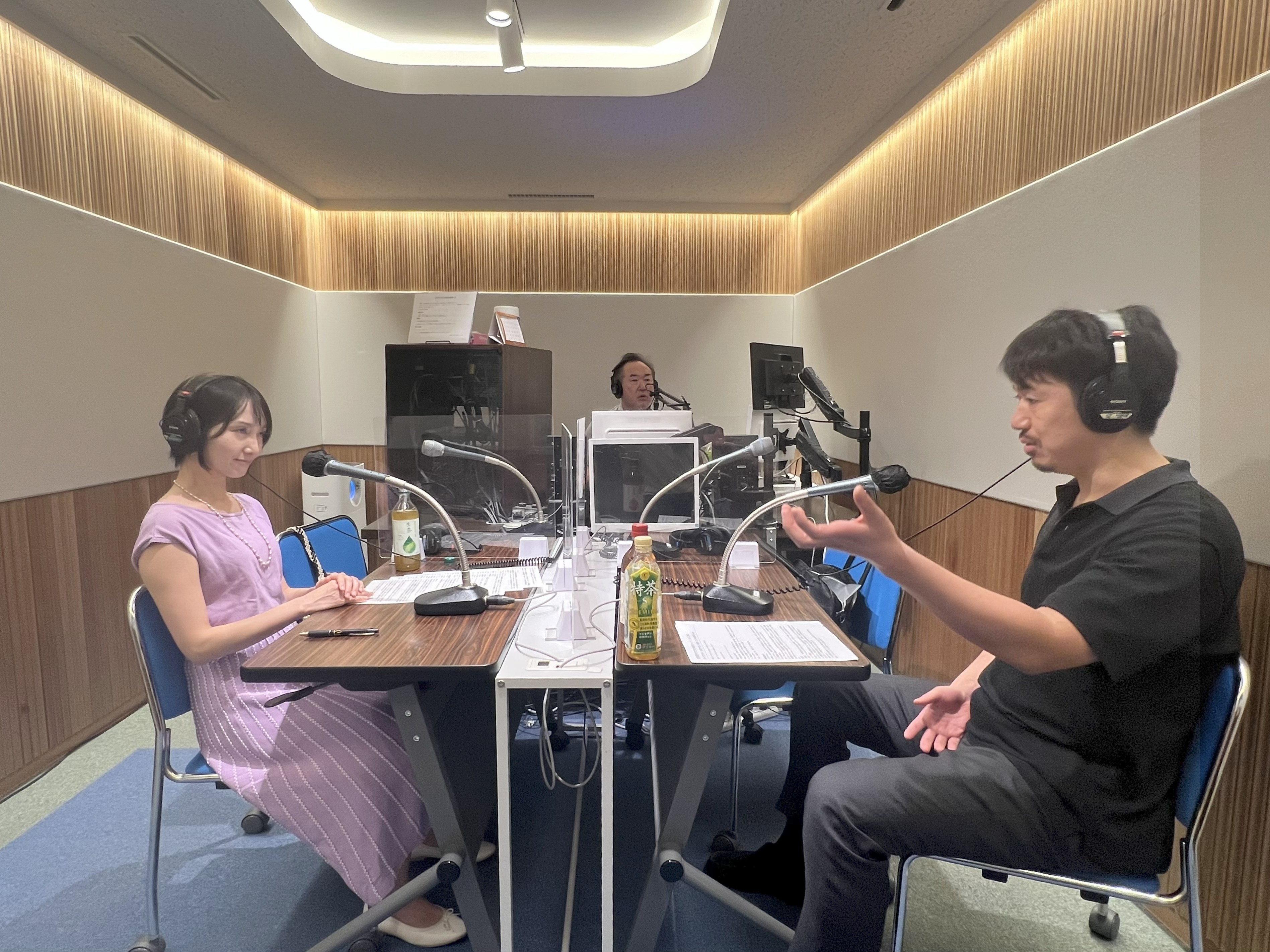 775ライブリーFM「ツナグワラジオ」収録風景